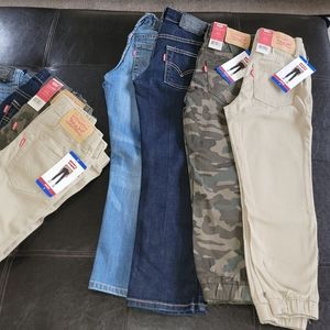 Kids Levi's 4 pack pants